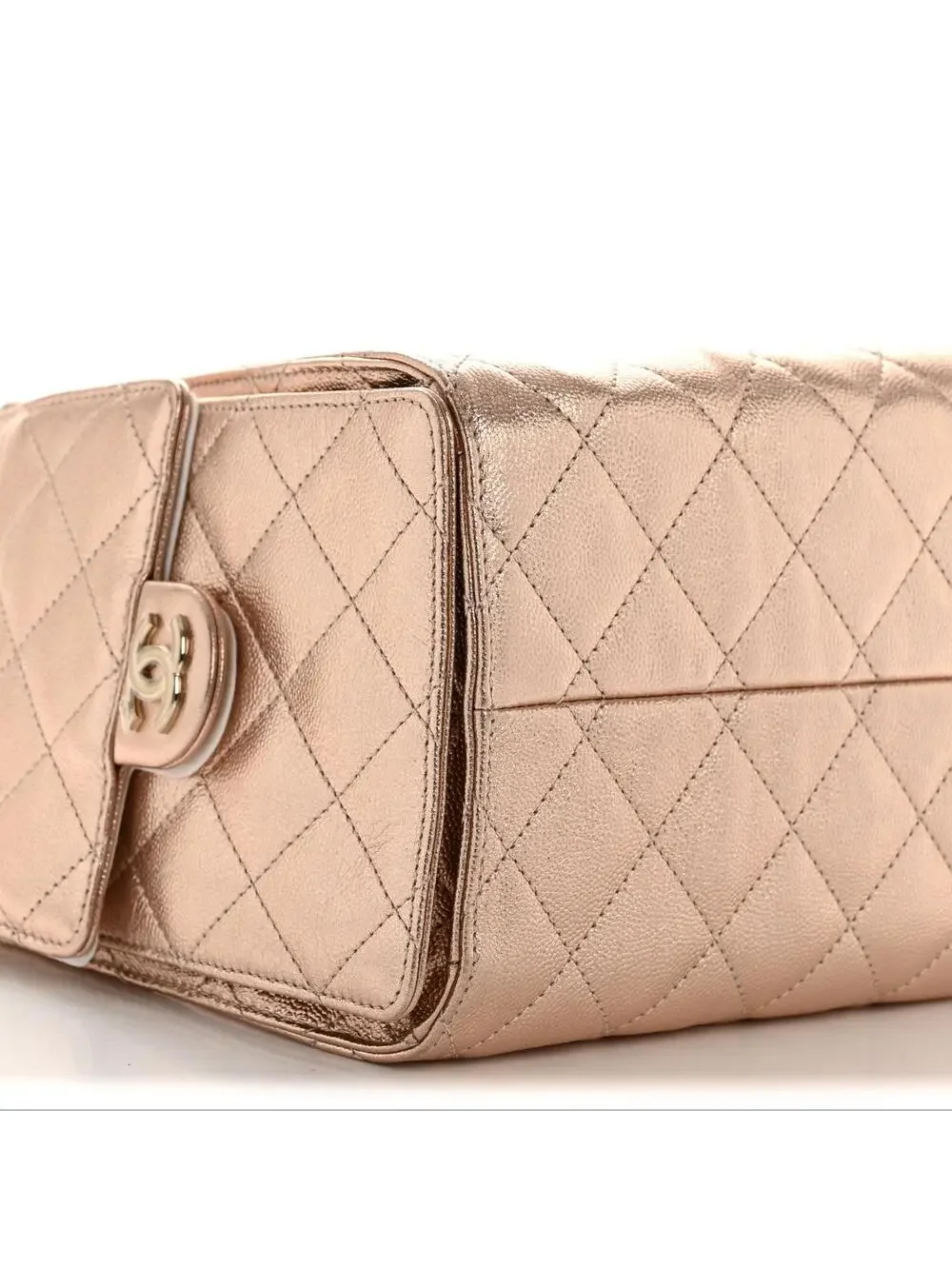 Metallic Caviar Quilted Small Chanel 25 #304085C89B